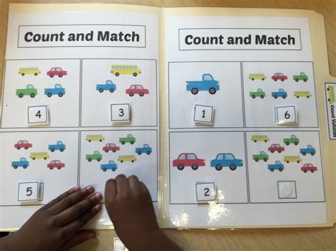 File Folder Count And Match The Autism Helper