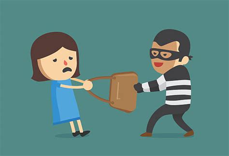 purse snatcher illustrations royalty free vector graphics and clip art istock