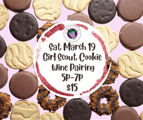 Girl Scout Cookie Wine Pairing The Twisted Grape Cafe And Wine Bar