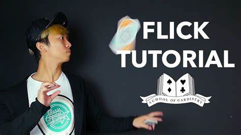 School Of Cardistry Flick Tutorial Magic Tricks For Kids Magic