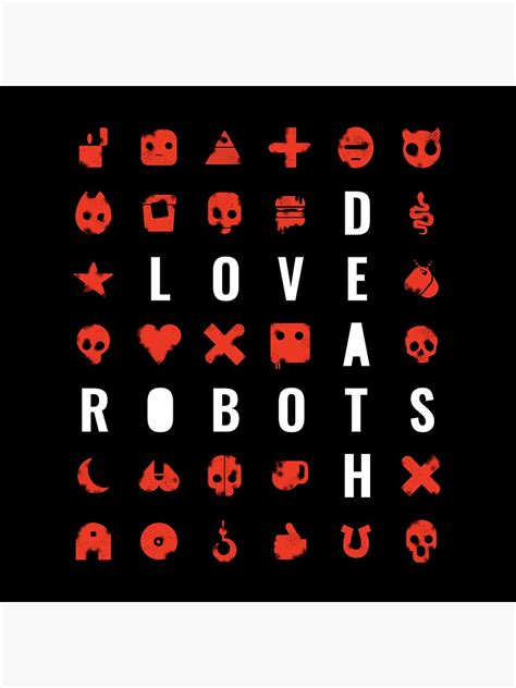 High quality love death robots gifts and merchandise. "Love Death and Robots" Sticker by aleborges | Redbubble