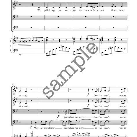 We recommend you to download piano sheet music and play this beautiful piece. Travel in Style - TTBB - Alan Simmons Music - Choral Sheet Music for Choirs & Schools