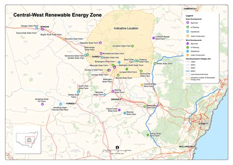 Beyond Blobs On A Map Nsw Central West Rez To Be Shovel Ready In 2022
