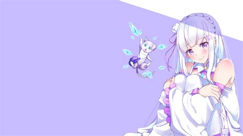 Emilia Pack Rezero 4k 42684 Wallpaper