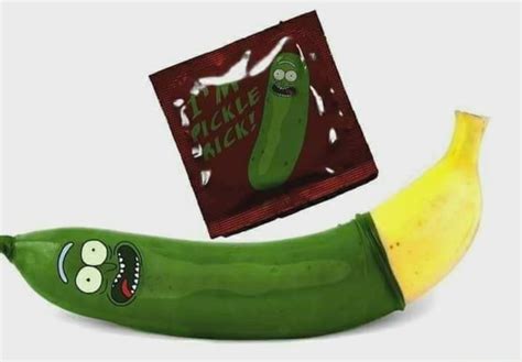 pickle rick condoms are here 9gag