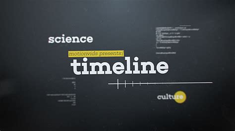 20 Cool Timeline Video After Effects Templates | Pixel Curse