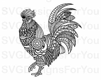 Freesvg.org offers free vector images in svg format with creative commons 0 license (public domain). Rooster svg | Etsy
