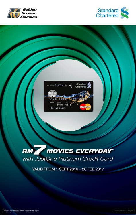 The standard chartered smart credit card is positioning itself as malaysia's first carbonneutral card. GSC Cinema RM7 Movie Ticket Using Standard Chartered ...