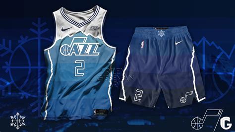 Utah Jazz City Edition Shorts Jordan Clarkson 00 Utah Jazz City