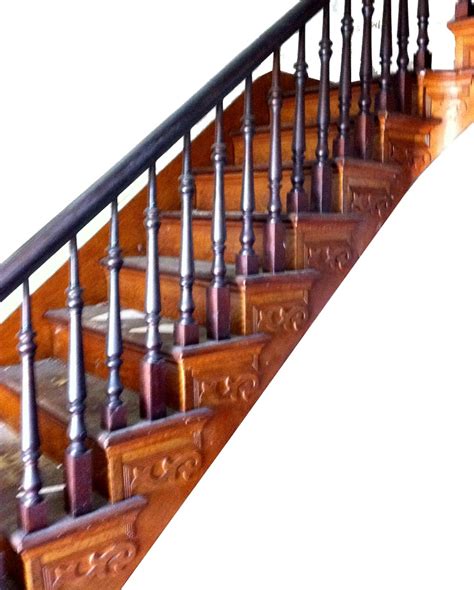 Olde good things' antique staircase elements work with modern and antique décor in any commercial or antique decorative turned wood newel post 3x48 old vtg staircase 146 20b. Complete Antique Staircase with Walnut Handrail, Large ...
