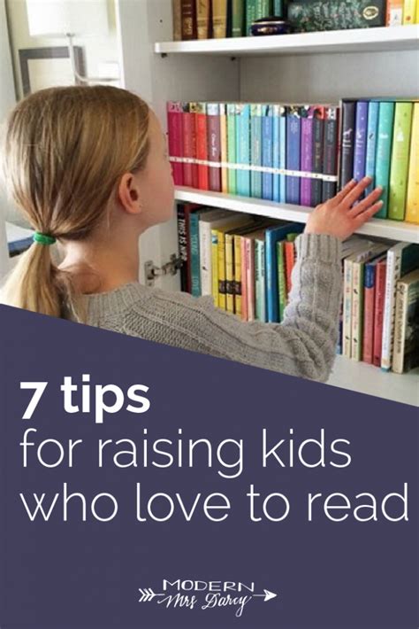 7 Tips For Raising Kids Who Love To Read Modern Mrs