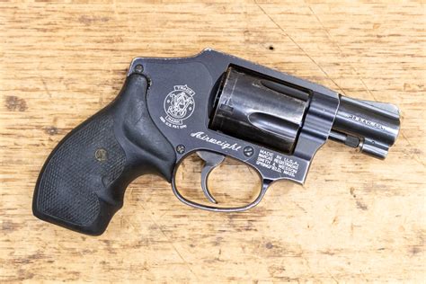 Smith Wesson Model 442 Airweight 38 SPL Police Trade In Revolver