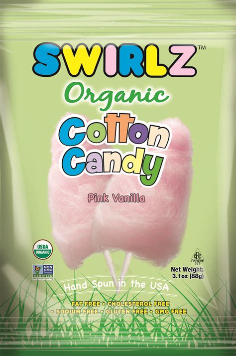 31oz Organiccottoncandyswirlz3d Pink Flavors Only Taste Of
