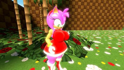 Download Amy Rose The Hedgehog S Breast Expansion D Remake