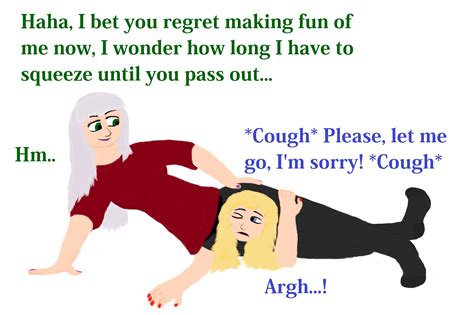 Maggie Caught in a Headscissor by TobyMcDee on DeviantArt