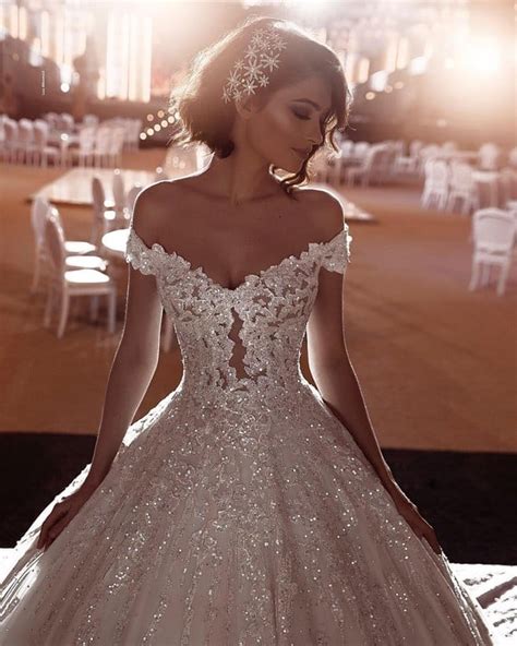 15 Of The Sparkliest Wedding Dresses Weve Ever Seen