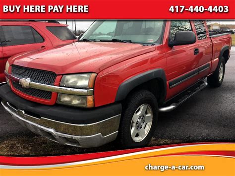 Used 2004 Chevrolet Silverado 1500 Ext Cab 1435 Wb 4wd For Sale In