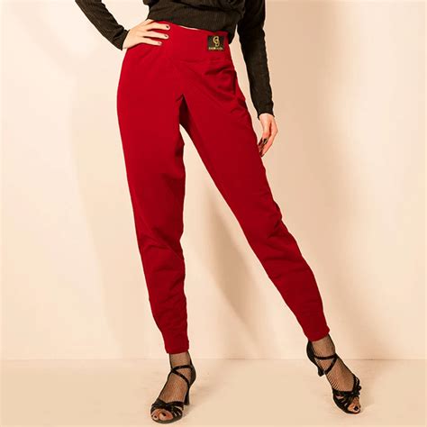 2019 New Latin Dance Pants Salsa Rumba Tango Cha Cha Dancing Clothes Women Slim Fit Trousers