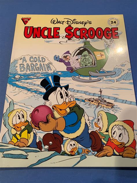 Walt Disneys Uncle Scroogea Cold Bargain Gladstone Comic Album Series