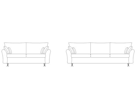Luxury Sofa Set In Autocad File Cadbull