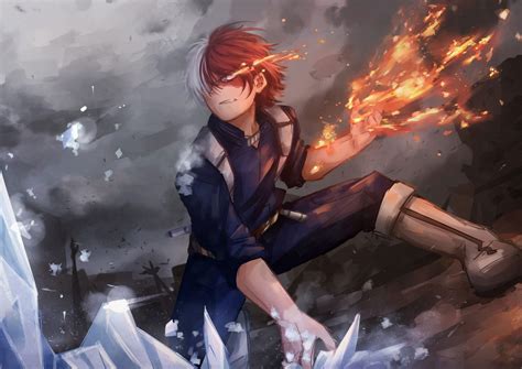 Wallpaper Anime My Hero Academia Shoto Todoroki • Wallpaper For You