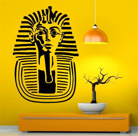 Egyptian Symbol Wall Decal Vinyl Sticker Pharaoh Tutankhamon Etsy