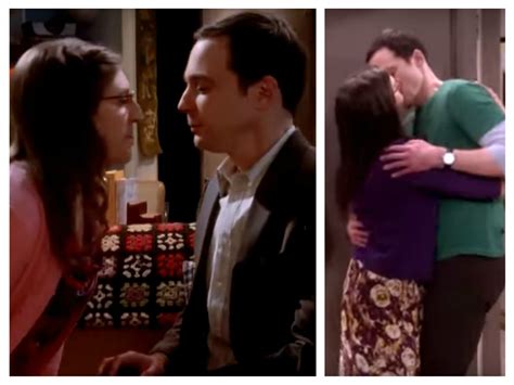 The Big Bang Theory Season 9 Episode 10 Spoilers Sheldon Amy Kiss And