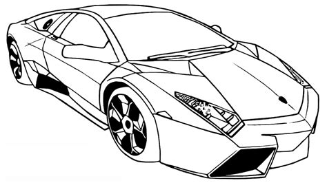 Lamborghini Reventon Coloring Page Free Printable Coloring Pages For Kids