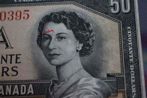 Canada Fifty Dollar Bill 1 1954 Devils Face