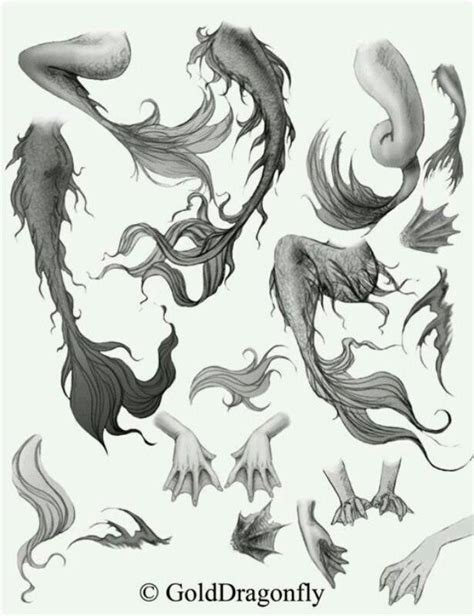 Drawing Mermaid Tutorials Design Reference Drawingtime Drawing2me