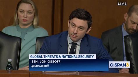 Watch Sen Ossoff Secures Commitment From Head Of National Security Agency To Visit Ft Gordon