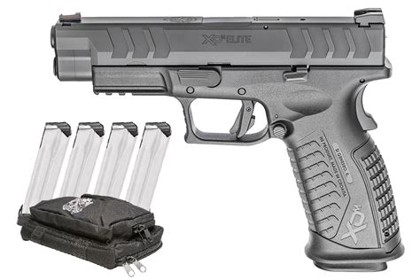 Springfield Xdm Elite 9mm Gear Up Package With Five Magazines And Range