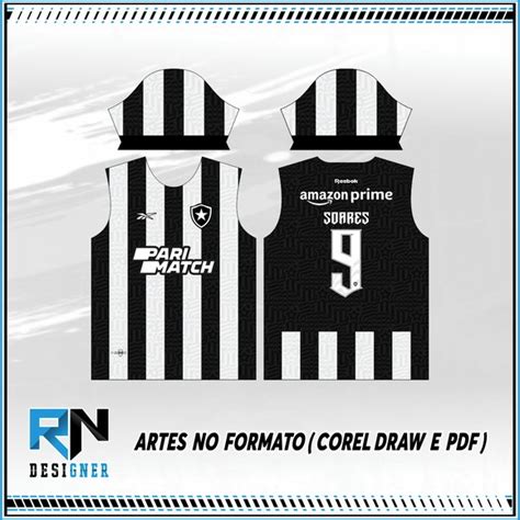 Arte Vetor Camisa Botafogo Principal Elo