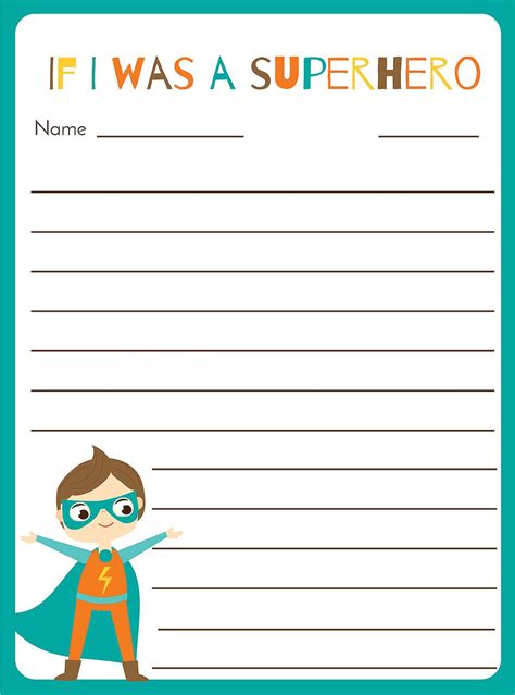 Writing Prompts For Kids Worksheets