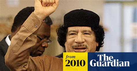 Wikileaks Cables Muammar Gaddafi And The Voluptuous Blonde Muammar