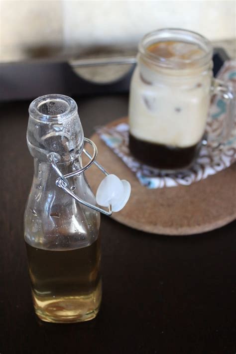 Homemade Vanilla Syrup For Iced Coffee Homemade Vanilla Vanilla