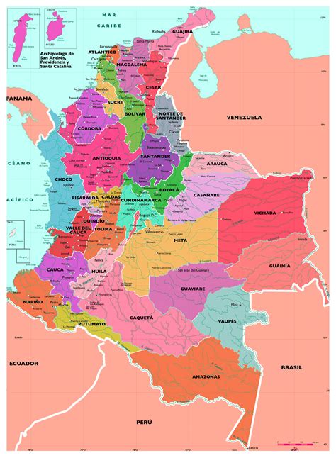 Atlas De Colombia Mapas