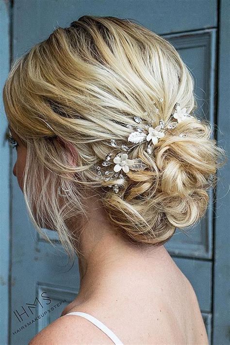 79 Ridiculously Romantic Bridal Updos With Images Mother Of The Bride Hair Curly Hair