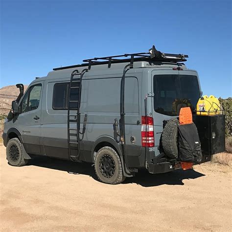 Baloo, our 4×4 mercedes benz sprinter van conversion. @marfire73 adventuring on the Mojave Trail in his ...
