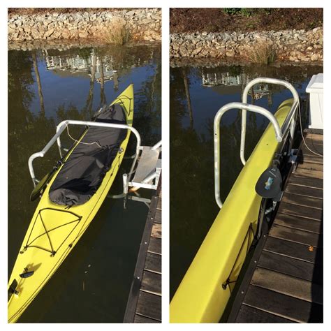 Kayak Stow And Go Kayak Launch And Storage System For Your Boat Dock