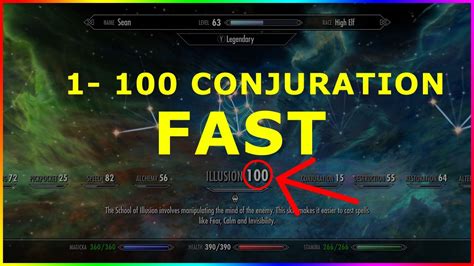 Skyrim Special Edition Leveling Conjuration From 1 100 Fast Guide