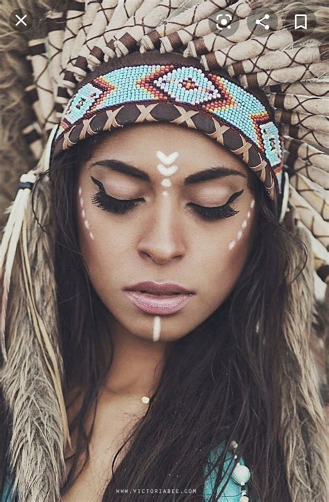 Native American Makeup Native American Women Native American Indians