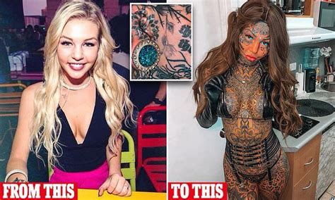 Dragon Girl Who Spent 120k On Body Modification Reveals Latest Work