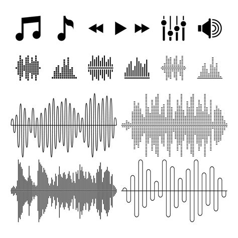 Equalizer Music Sound Waves Vector Icons By Microvector Thehungryjpeg