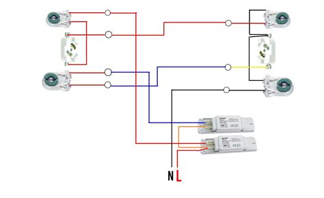 Just what is a wiring diagram? The World Through Electricity: Double fluorescent light
