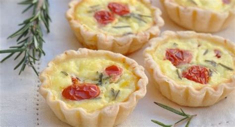 How About Making These Ricotta Rosemary And Tomato Mini Quiche For