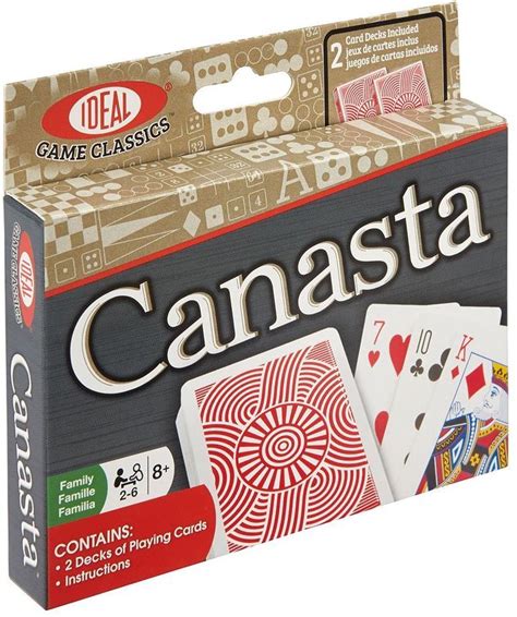 Ideal Canasta Card Game Classic Card Games Canasta Card Game