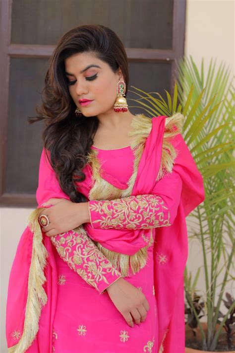 Kaur B Punjabi Suit Neck Design 2019 Images