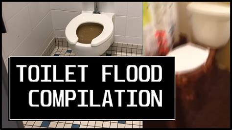 Toilet Flood Compilation Youtube