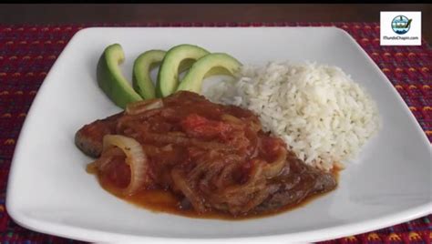 Video Receta Bistec Con Tomate Y Cebolla Bistec De Res Recetas Comida Guatemalteca Higos